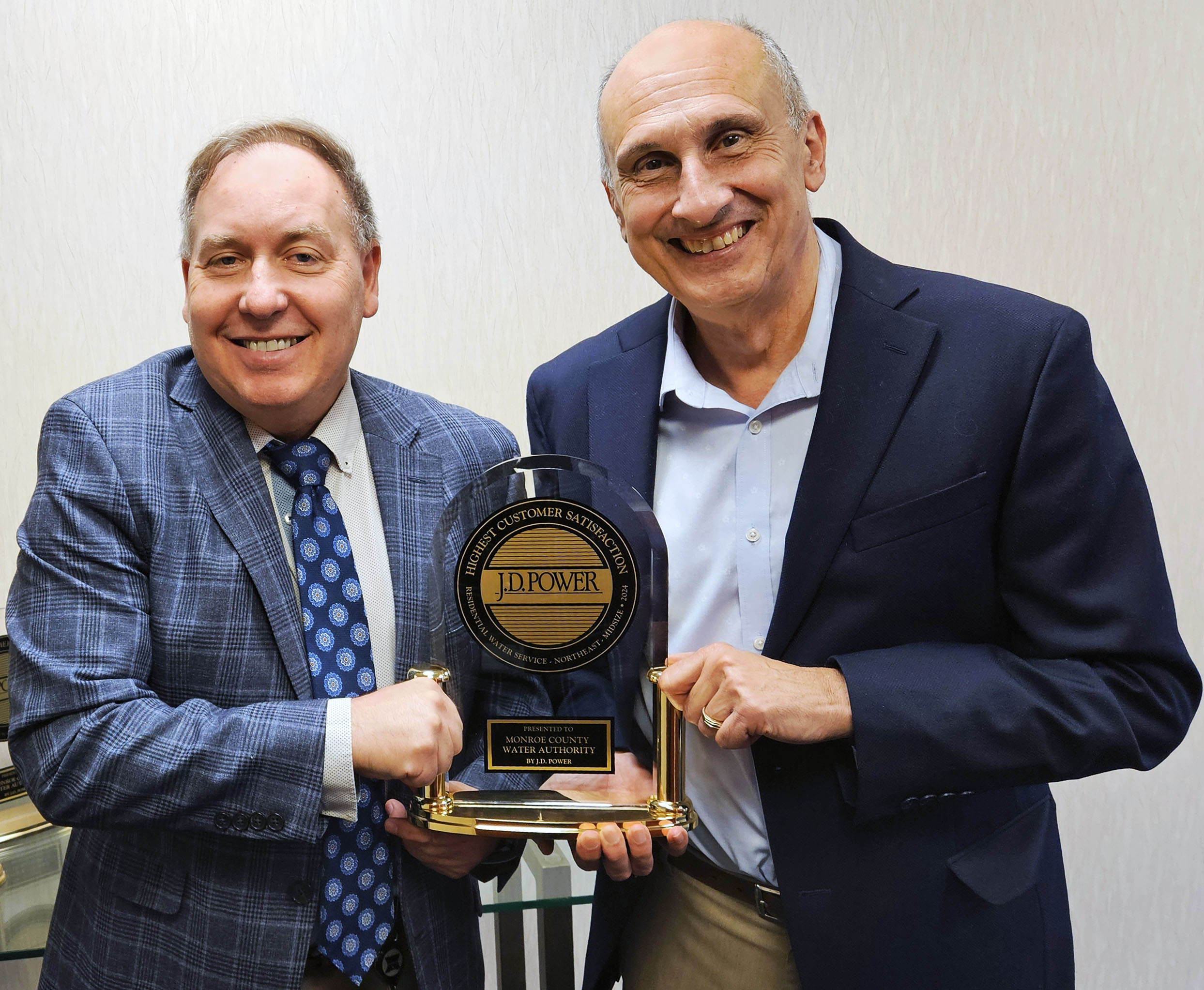 MCWA wins 2024 JD Power Award