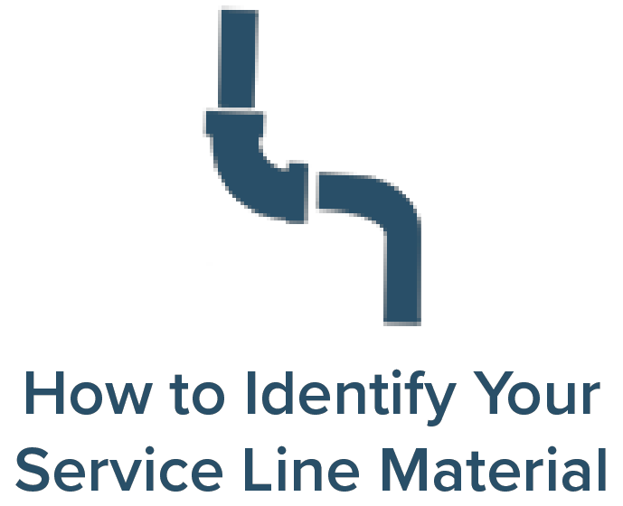 pipe icon - how to identify your service line material